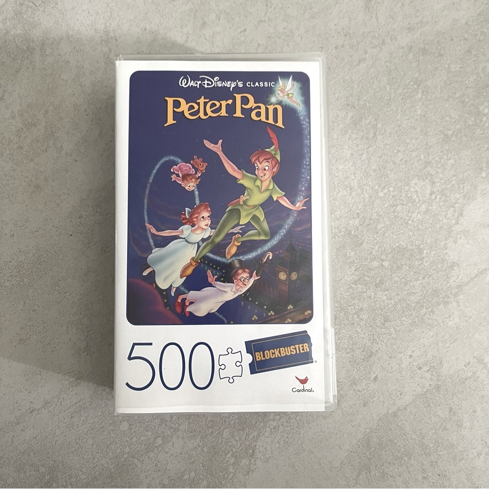 NEW. Disney Peter Pan blockbuster movie puzzle